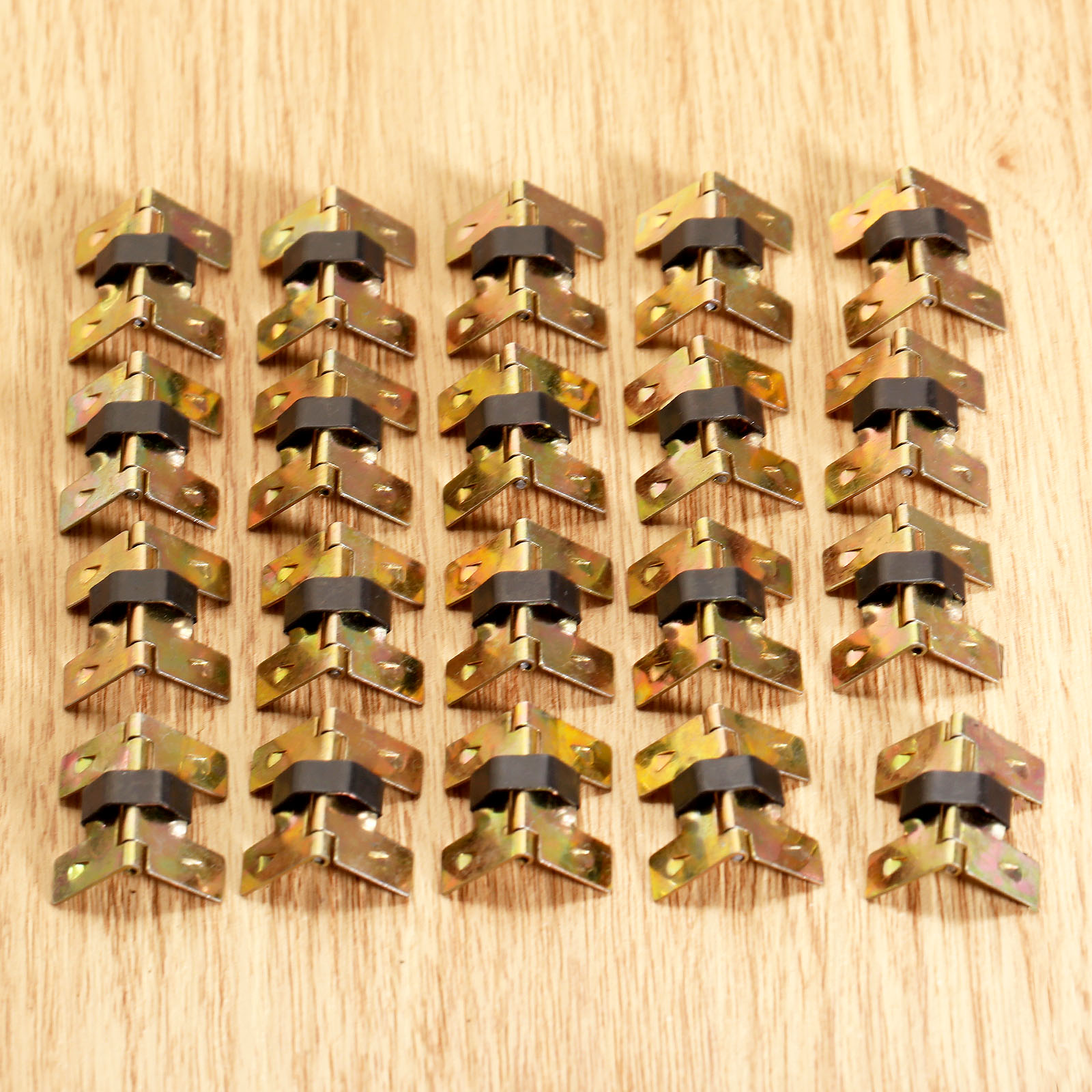 Furniture Hardware Gold - 20Pc 20x18mm Retro Mini Spring Hinges