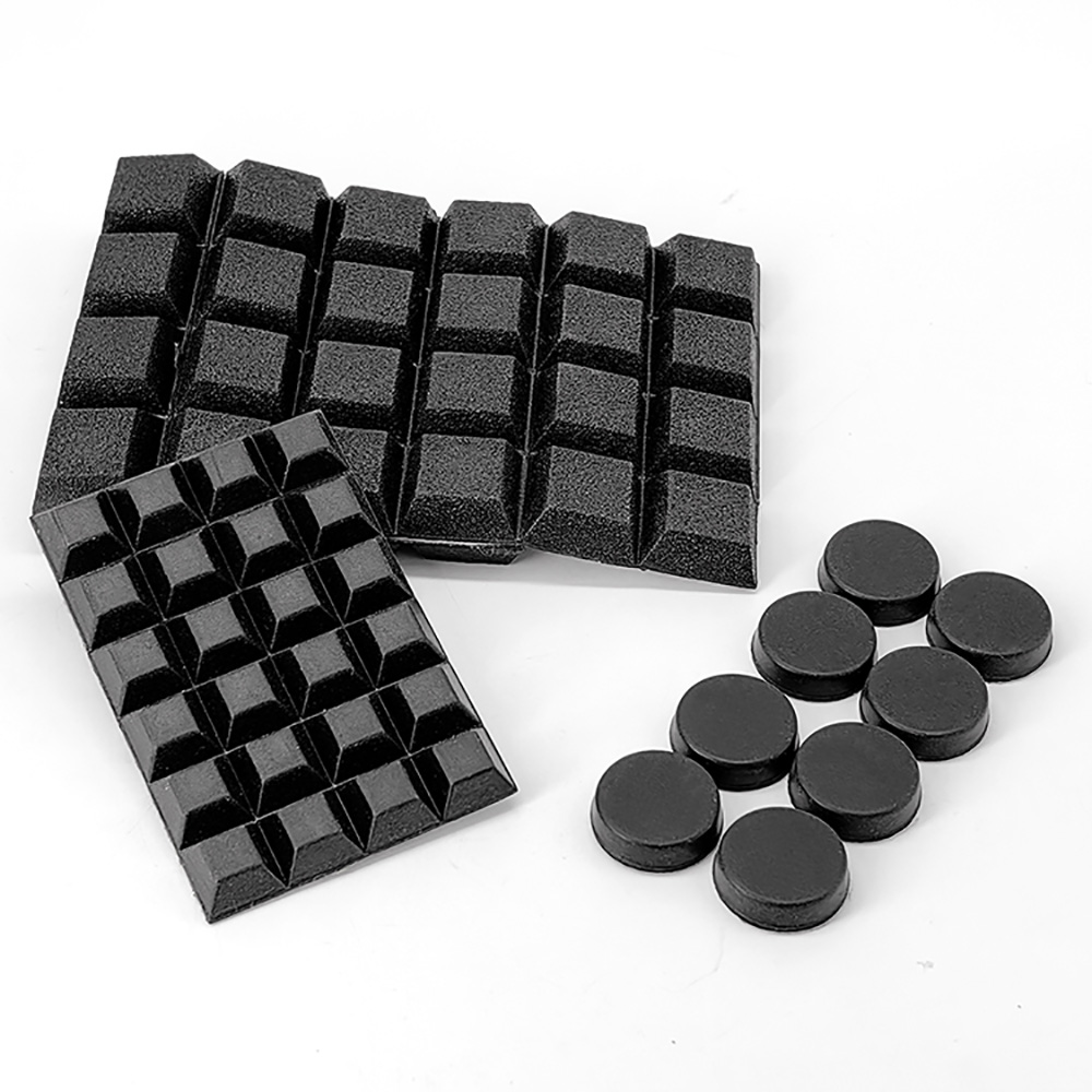 Furniture Hardware Brackets - 10/20pcs Furniture Self-Adhesive Non-Slip Silicone Rubber