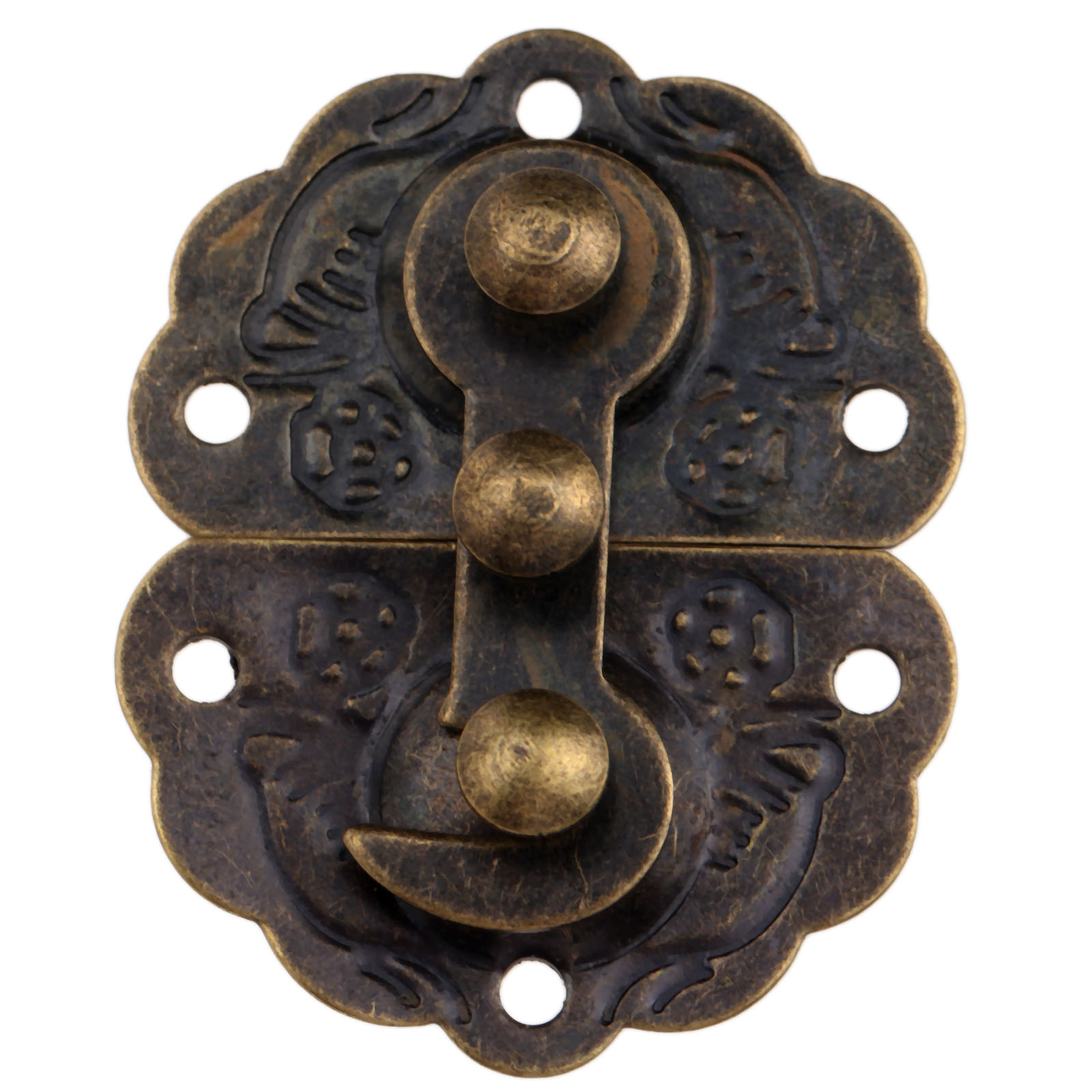 1pc Antique Bronze Box Latch H - Furniture Hardware Manufacturers recension och pris