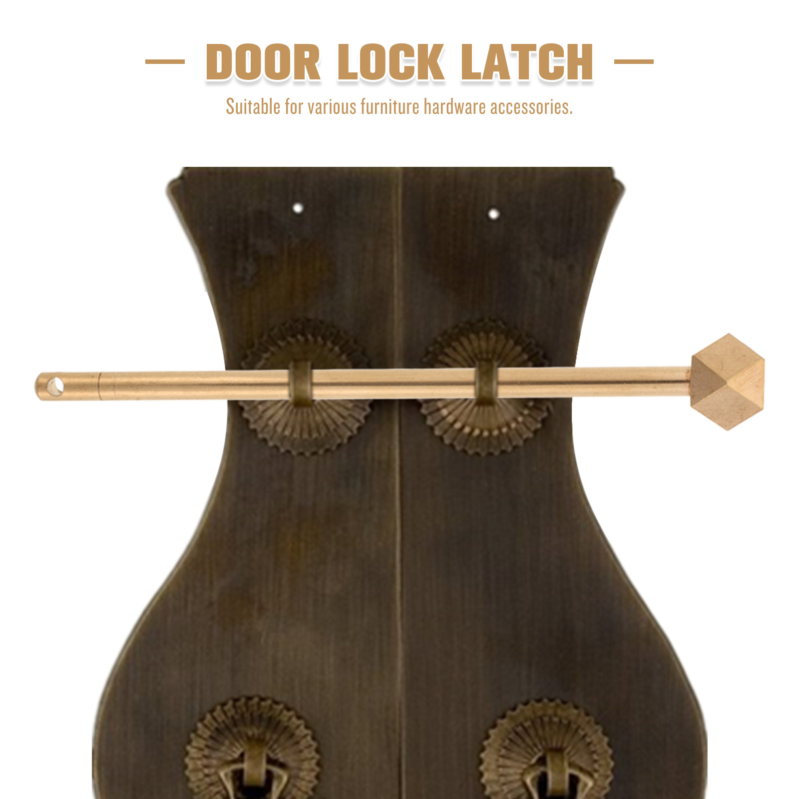 Brass Cabinet Key Locking Pin  - Furniture Hardware Brackets recension och pris