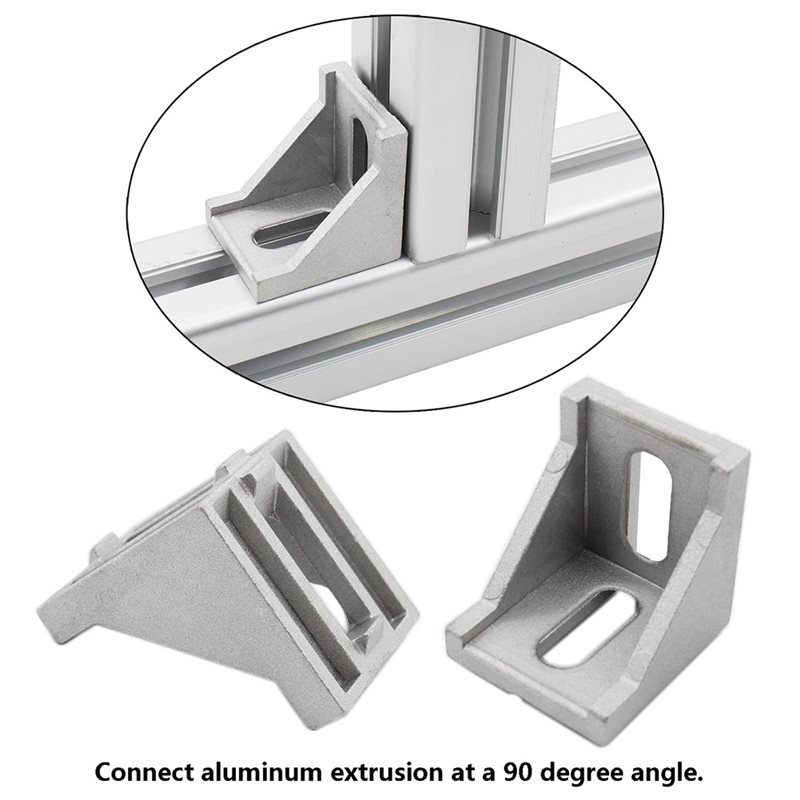 EYFL-50Pcs 4040 Corner Bracket - Corner Bracket Angle recension och pris