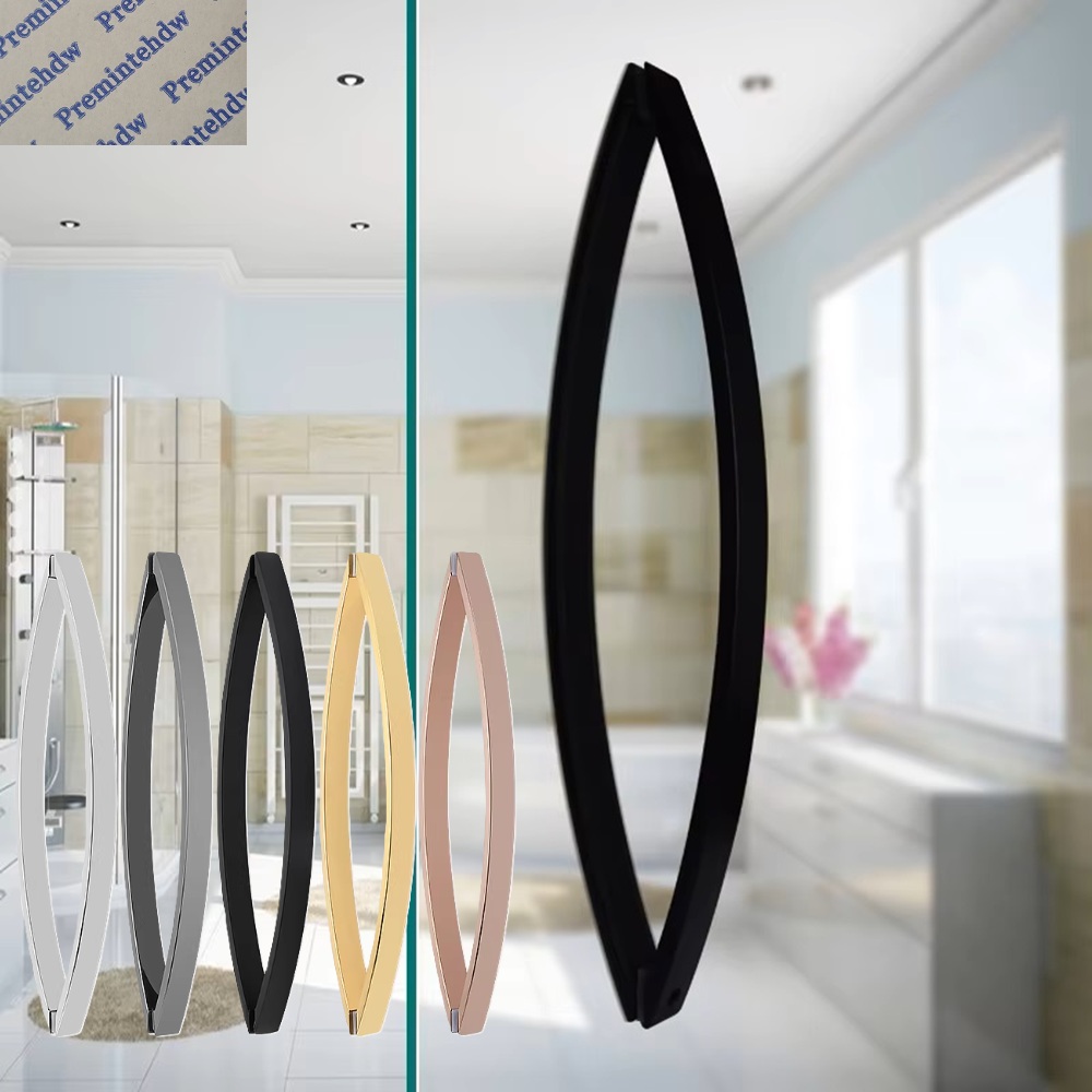 1Pc SUS304 Back-to-Back Arch B - Furniture Hardware Gold recension och pris