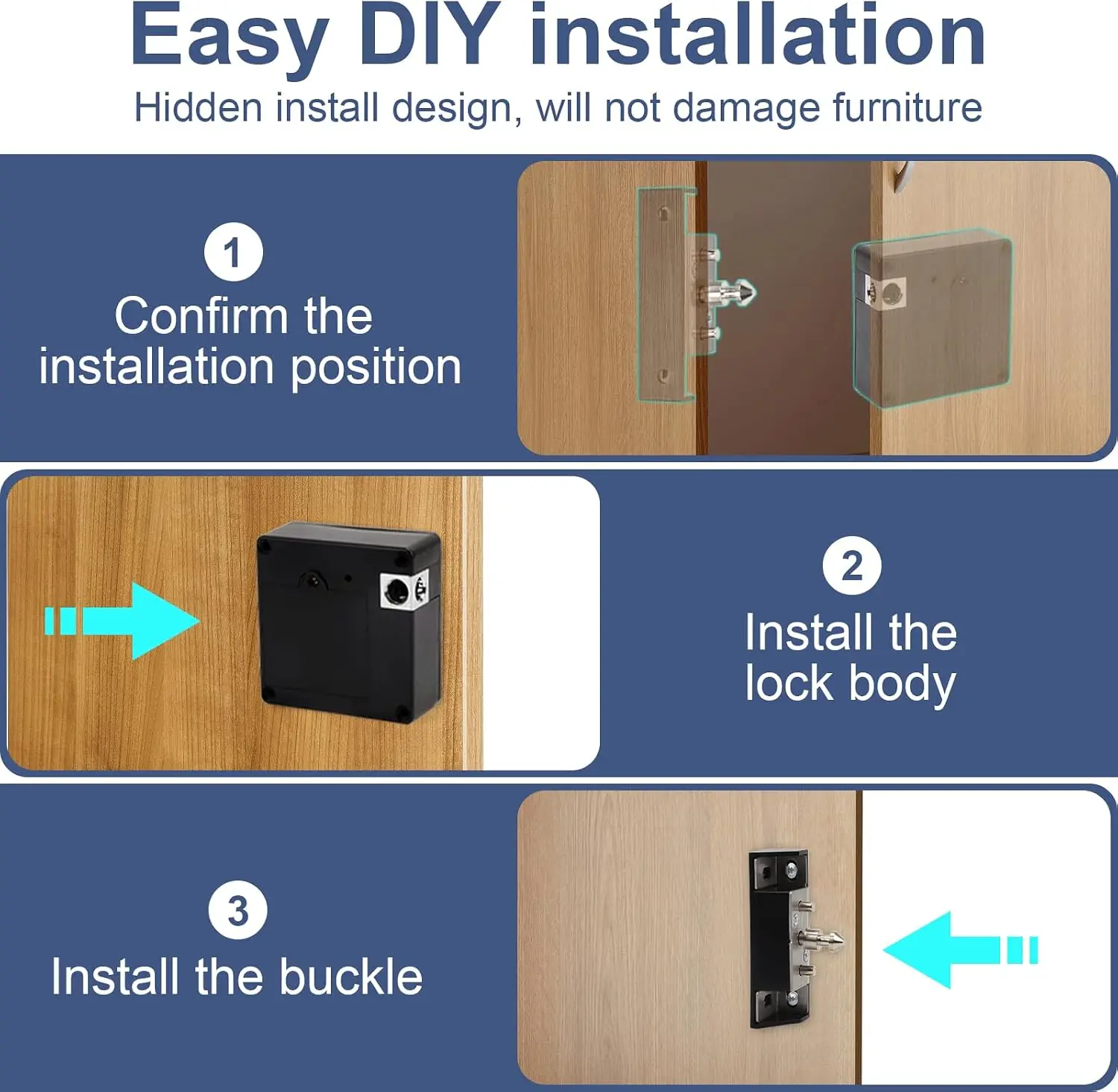 Mobile phone NFC smart locker  - Furniture Hardware Manufacturers recension och pris