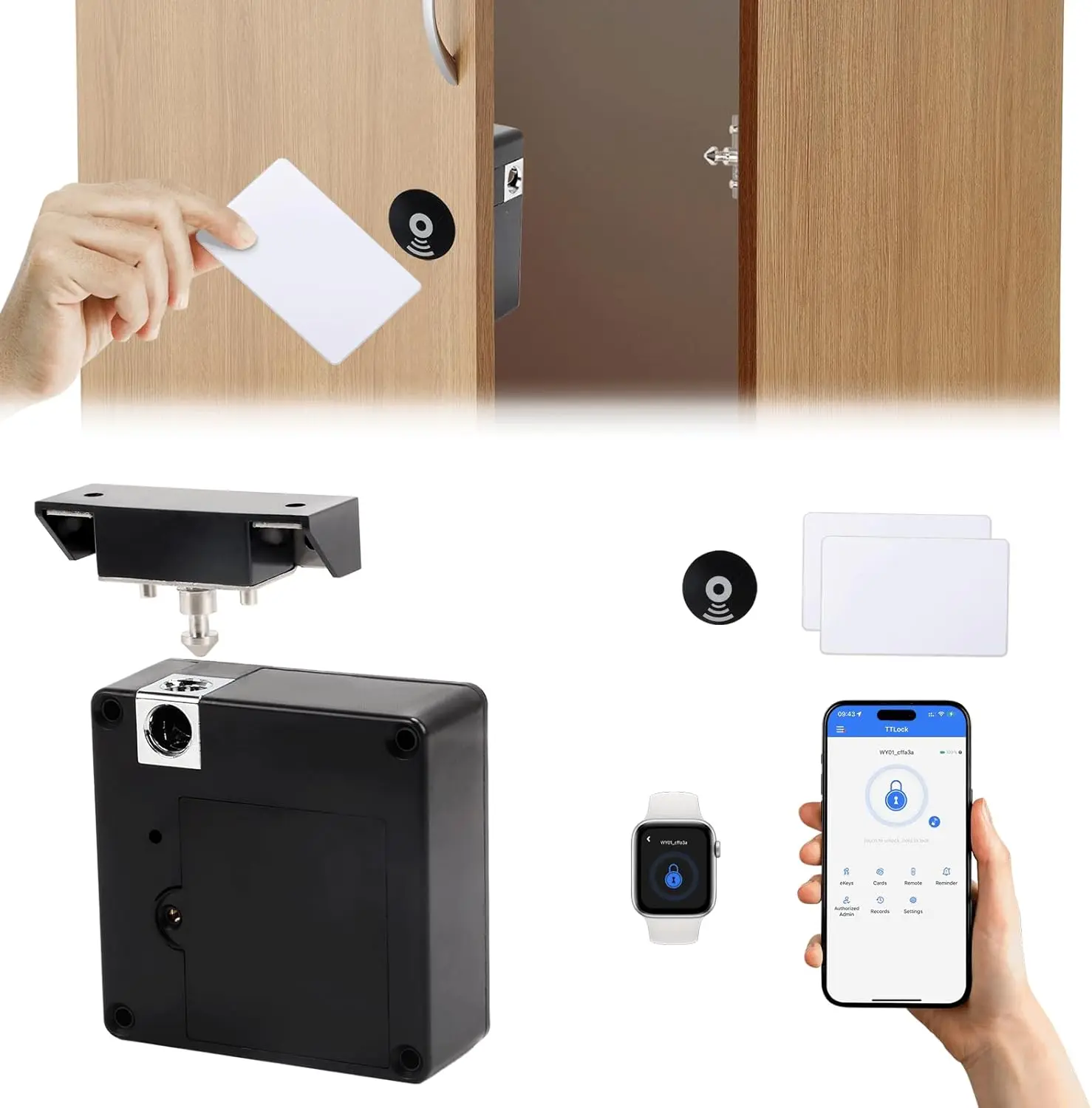 Mobile phone NFC smart locker  - Furniture Hardware Manufacturers recension och pris