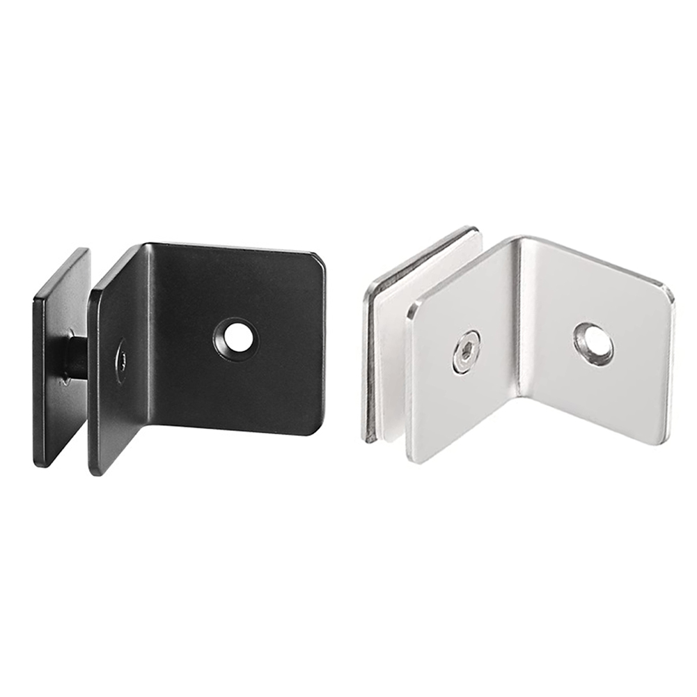 Stainless Steel 90° Glass Fixi - Corner Bracket Angle recension och pris