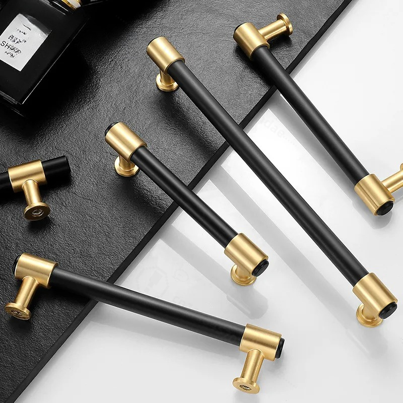 Modern Simple Nordic Black Gol - Furniture Hardware Wholesale recension och pris