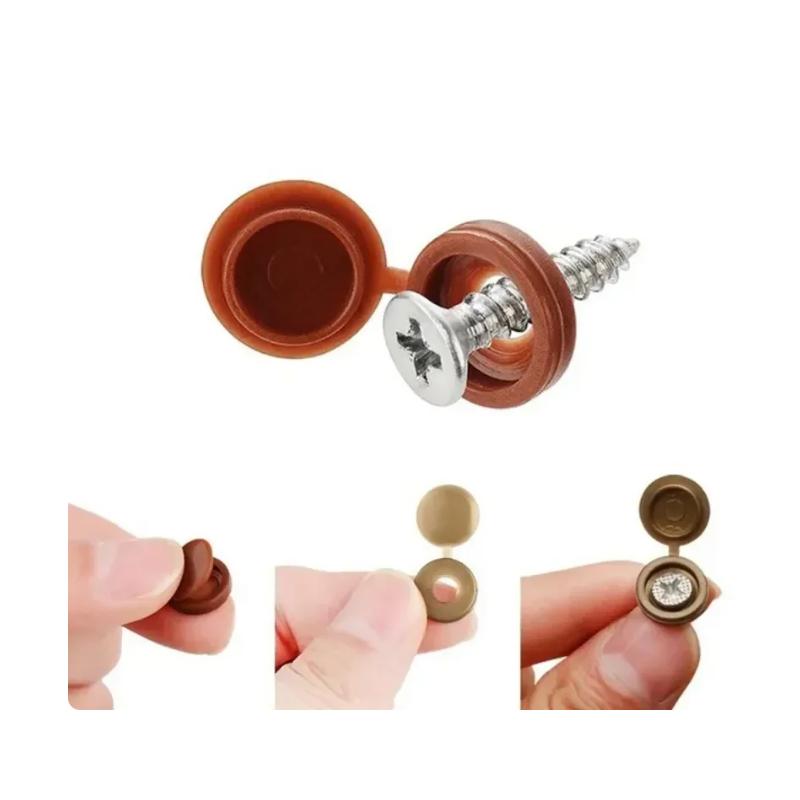 10/500pcs Screw Decorative Cap - Furniture Hardware Screws recension och pris