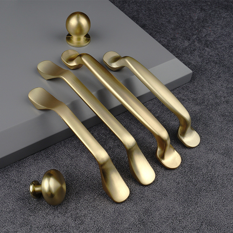 Gold Furniture Handles Aluminu - Furniture Hardware Gold recension och pris