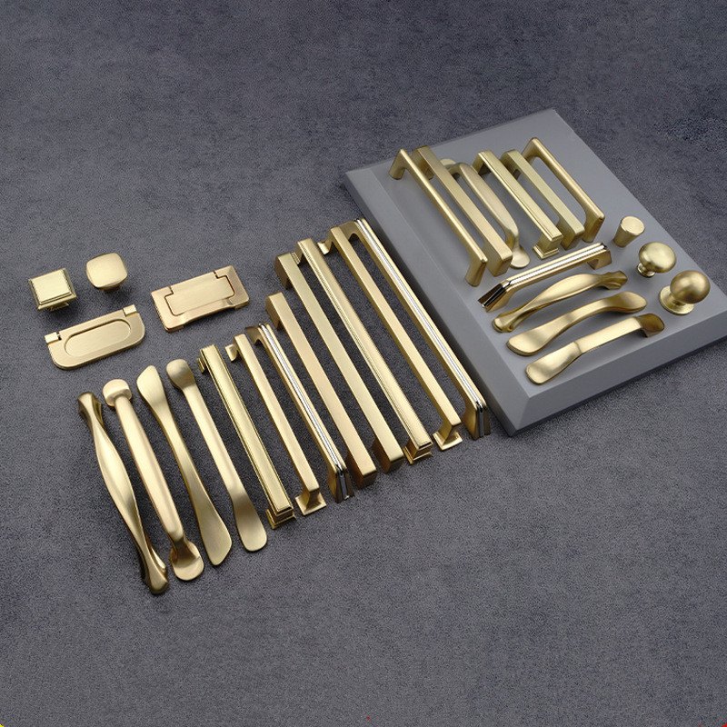 Gold Furniture Handles Aluminu - Furniture Hardware Gold recension och pris