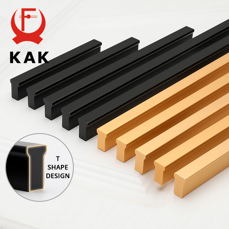KAK American Style Black Cabin - Furniture Hardware Gold recension och pris
