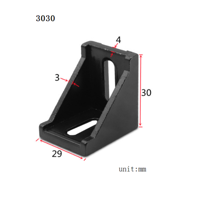 20pcs 2028 2020 Corner Angle L - Corner Bracket Angle recension och pris