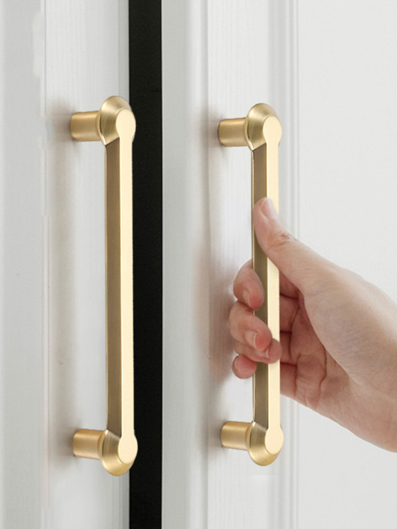 Zinc Alloy Pearl Gold Cabinet  - Furniture Hardware Gold recension och pris