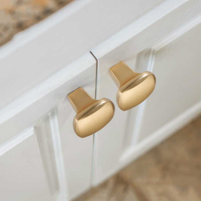 Zinc Alloy Pearl Gold Cabinet  - Furniture Hardware Gold recension och pris