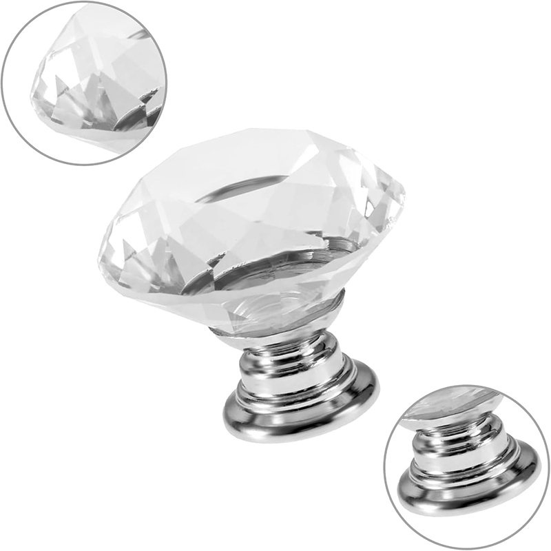 6Pcs Cabinet Knob with Screws  - Furniture Hardware Screws recension och pris