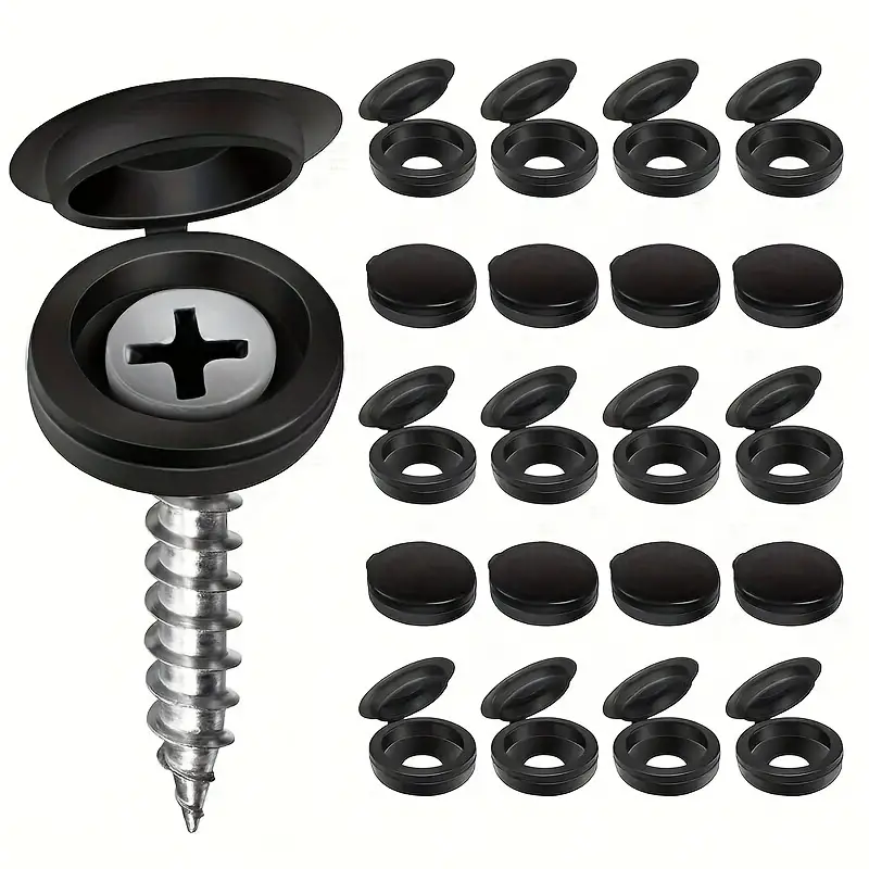 1000pcs Hinged Plastic Screw C - Furniture Hardware Screws recension och pris