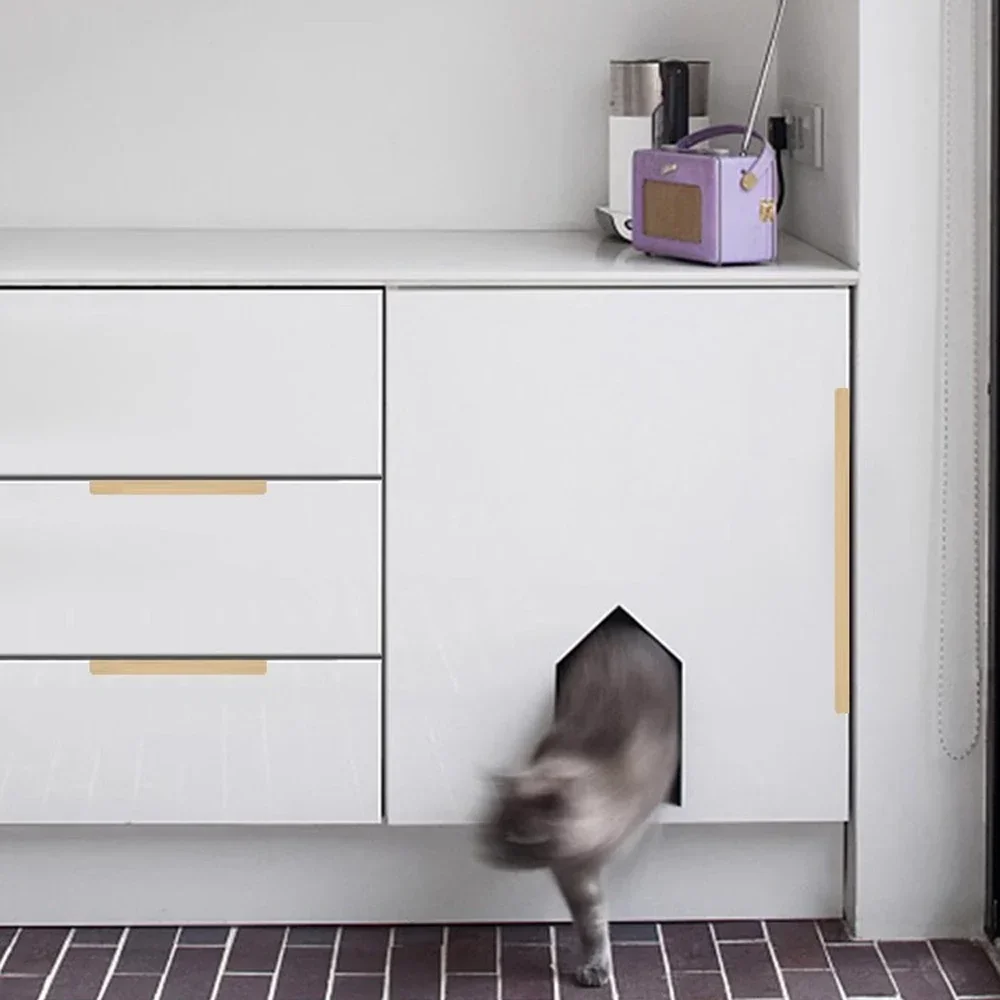Hidden Furniture Handles Matte - Furniture Hardware Gold recension och pris