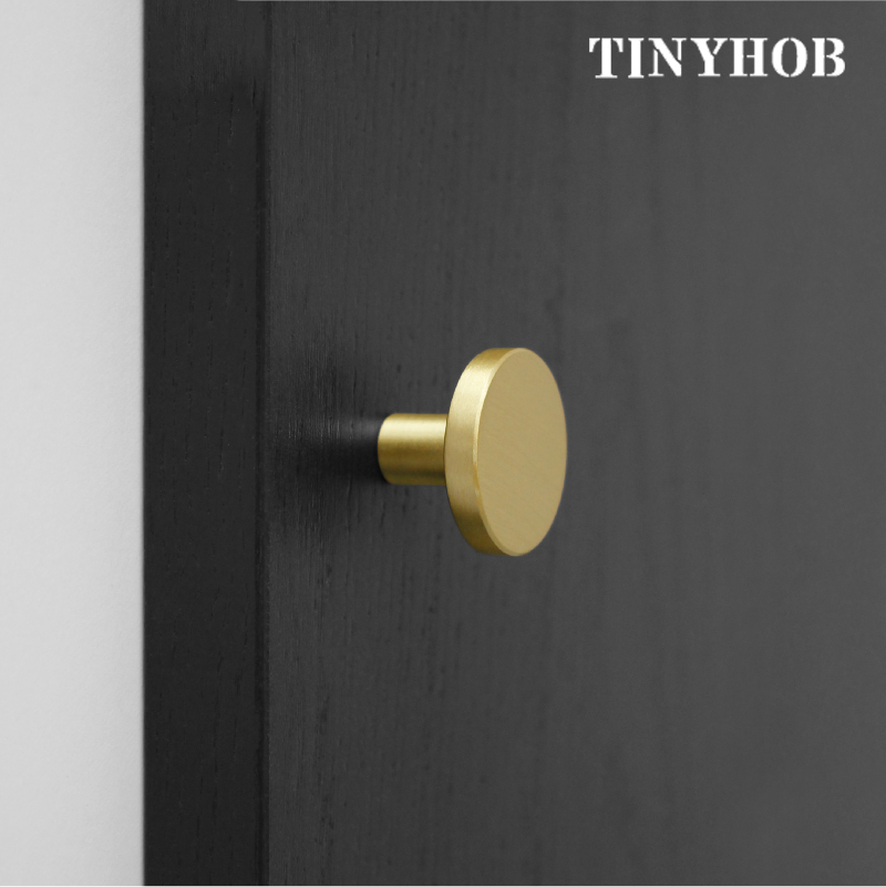 Round Brass Dresser Knobs Draw - Furniture Hardware Gold recension och pris