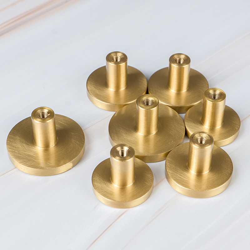 Round Brass Dresser Knobs Draw - Furniture Hardware Gold recension och pris