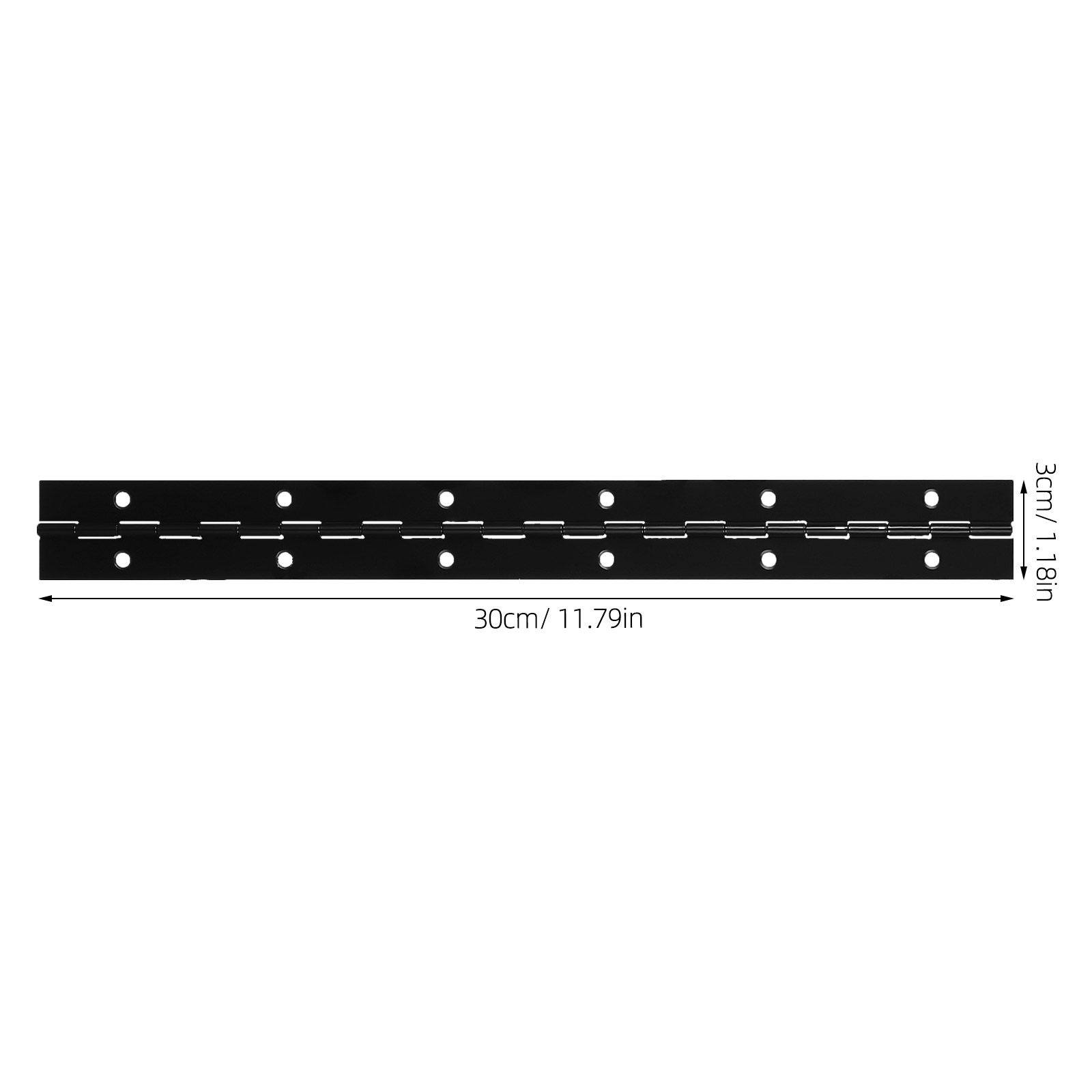 1Set Stainless Steel Continuou - Piano Hinge Continuous recension och pris