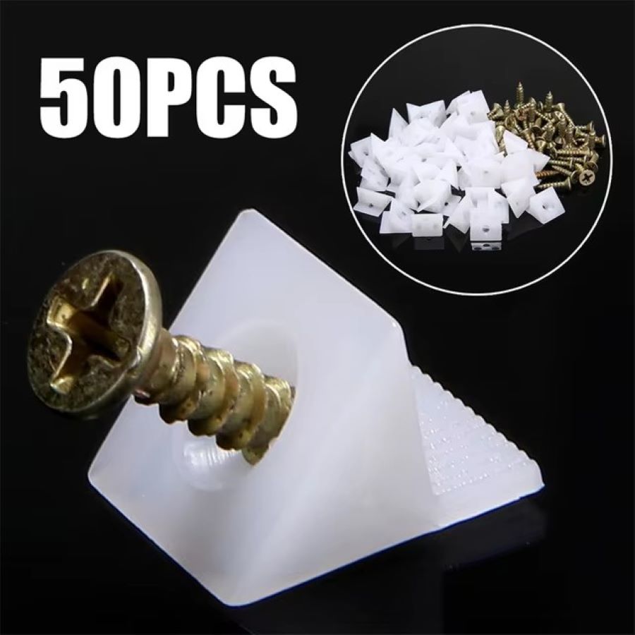 50/100pcs Furniture Chest Draw - Furniture Hardware Screws recension och pris